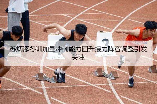 苏炳添冬训加量冲刺能力回升接力阵容调整引发关注